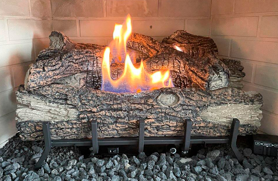 Gas Logs Installed By Chimney 1