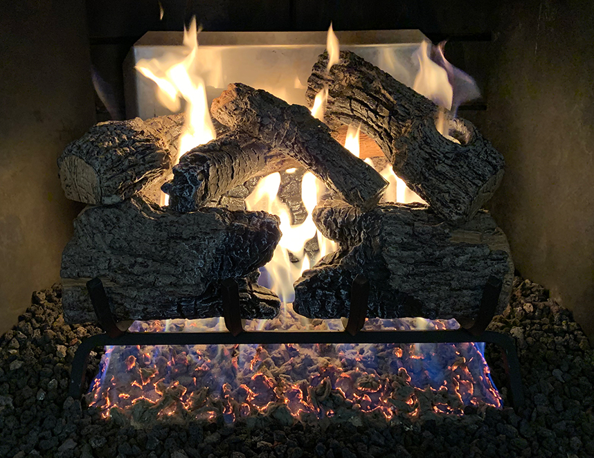 Gas Logs Installed By Chimney 1